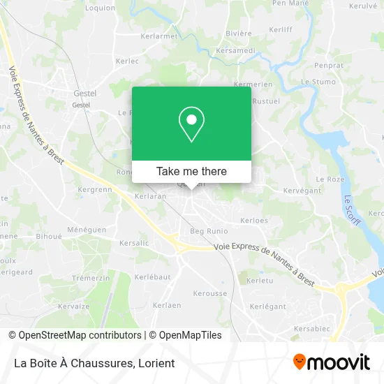 La Boîte À Chaussures map
