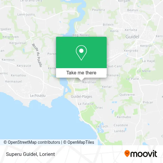 Superu Guidel map