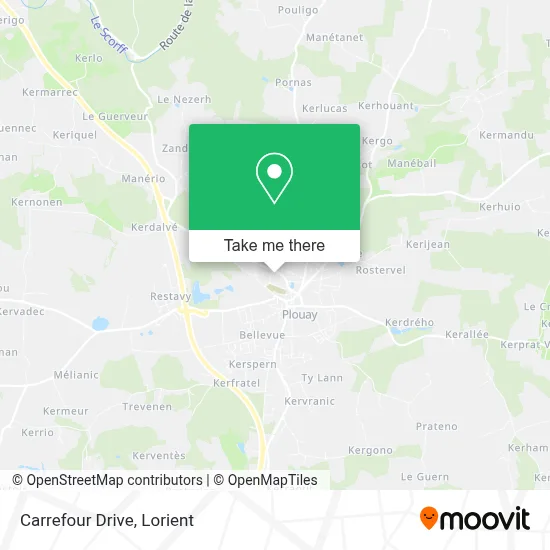 Carrefour Drive map