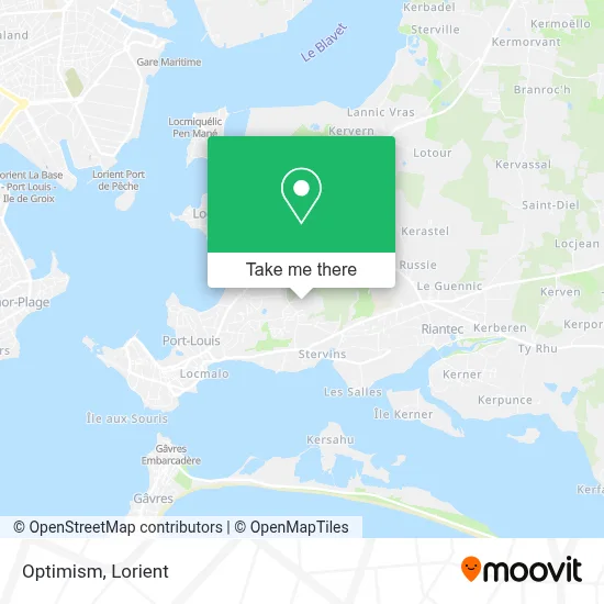 Optimism map