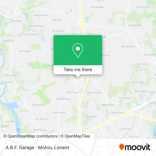 A.B.F. Garage - Motrio map