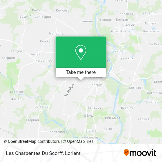 Les Charpentes Du Scorff map