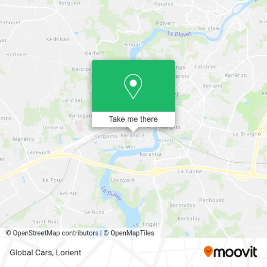Mapa Global Cars