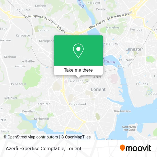 Azerfi Expertise Comptable map