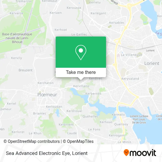 Sea Advanced Electronic Eye map