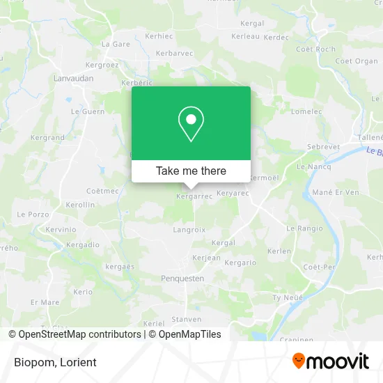 Biopom map