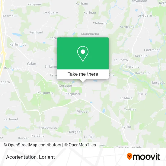 Acorientation map
