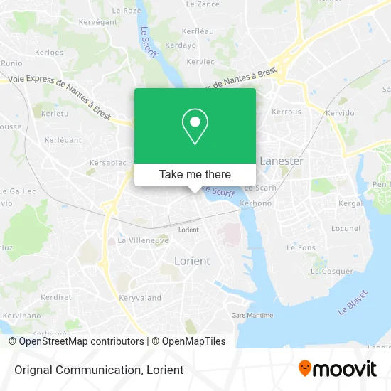 Orignal Communication map