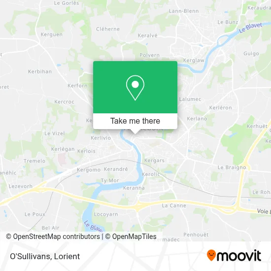 O'Sullivans map