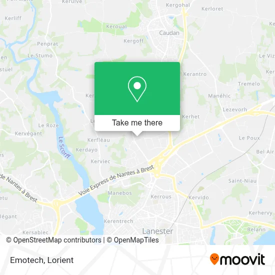 Emotech map