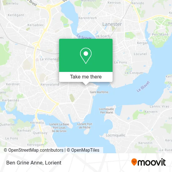 Ben Grine Anne map