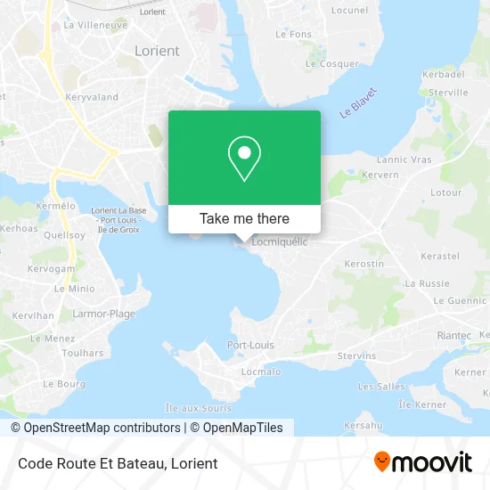 Mapa Code Route Et Bateau