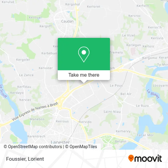 Foussier map