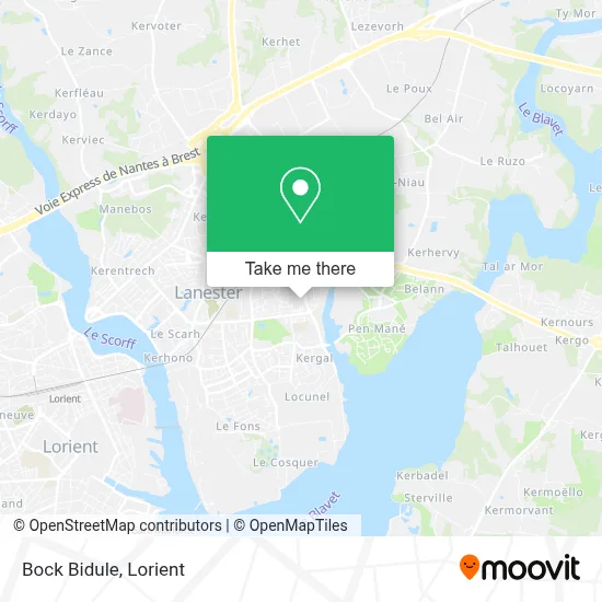 Mapa Bock Bidule