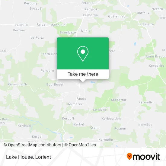 Lake House map