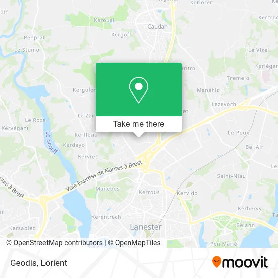 Geodis map