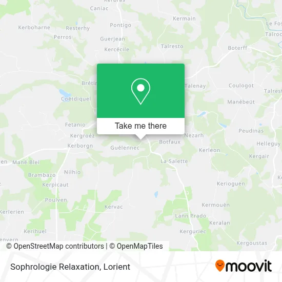 Sophrologie Relaxation map