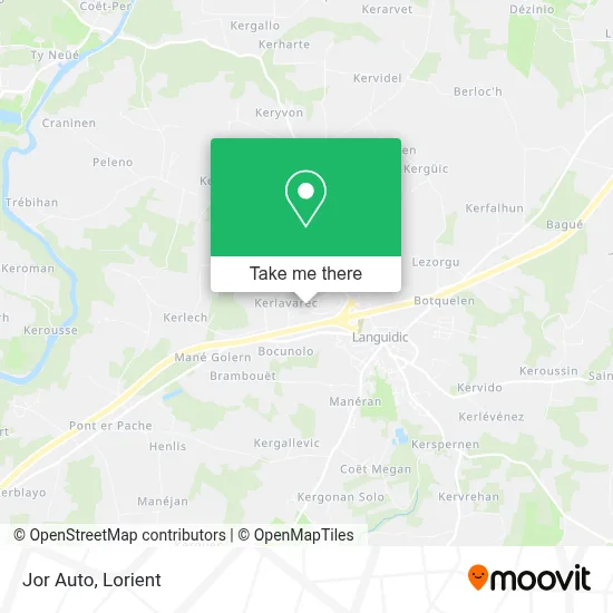 Jor Auto map