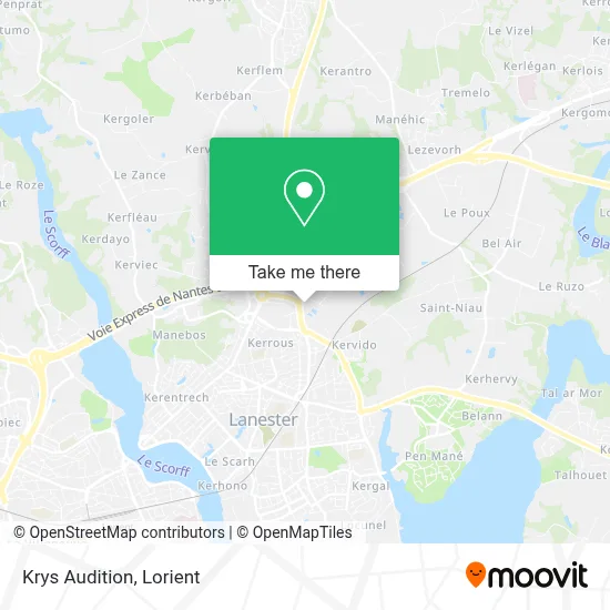 Krys Audition map