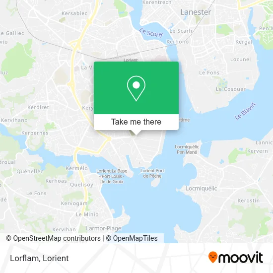 Lorflam map