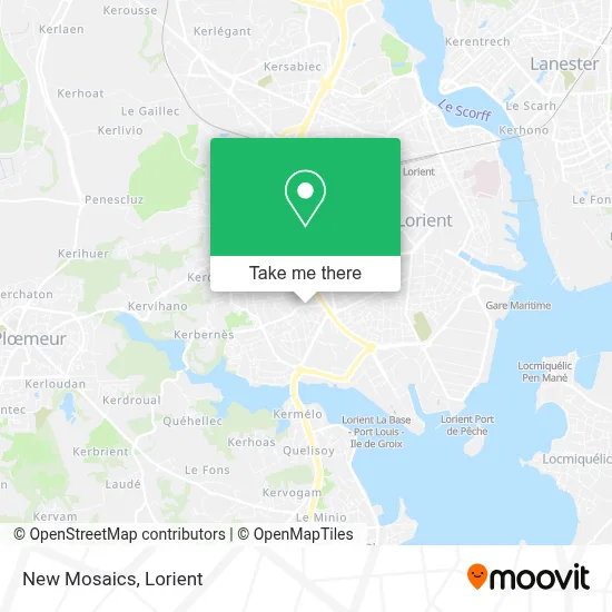 New Mosaics map