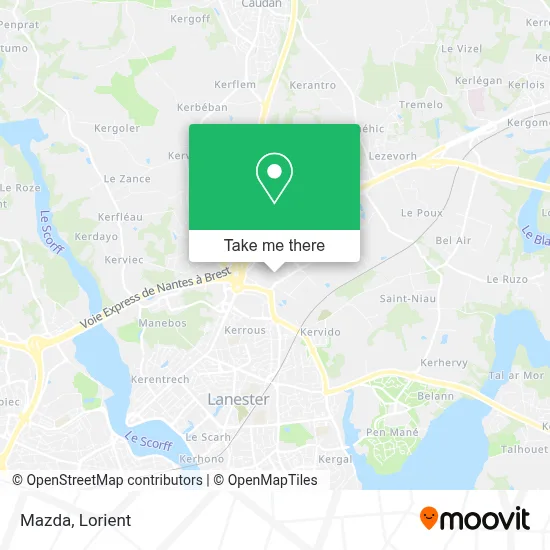 Mazda map