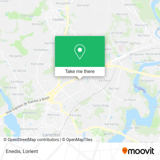 Enedis map