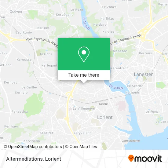 Altermediations map