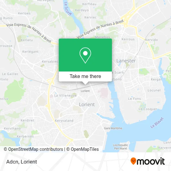 Adcn map