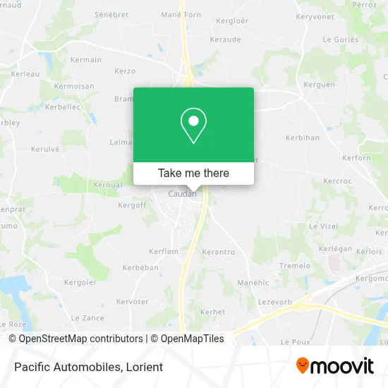 Pacific Automobiles map