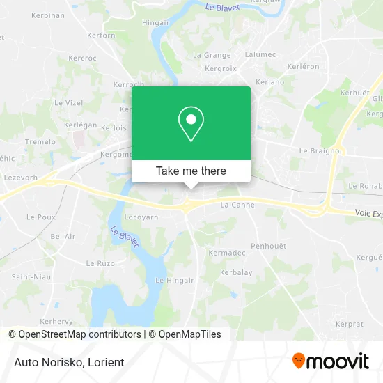 Auto Norisko map