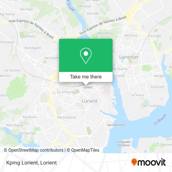 Kpmg Lorient map