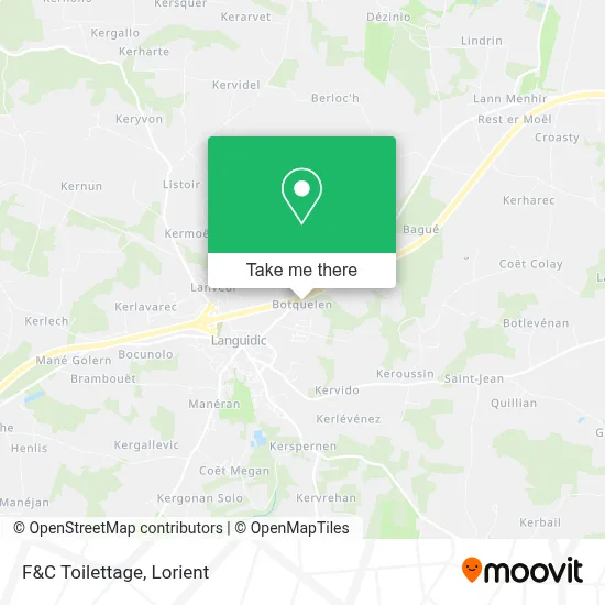 F&C Toilettage map
