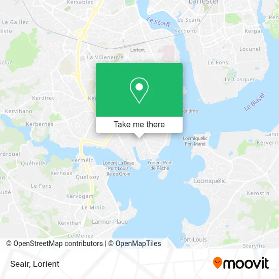 Seair map