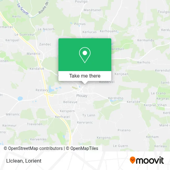 Llclean map