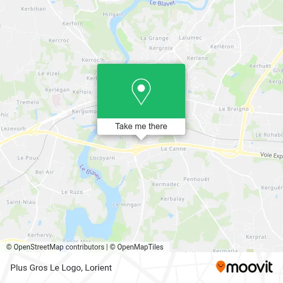 Plus Gros Le Logo map