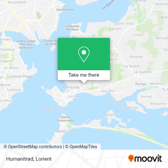 Humanitrad map