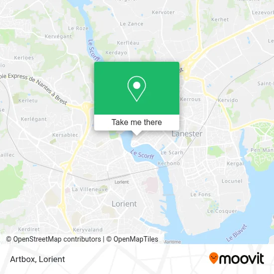 Artbox map