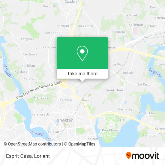 Esprit Casa map