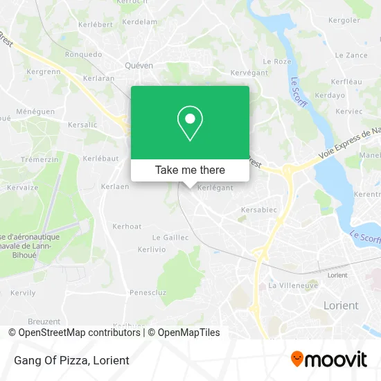 Gang Of Pizza map