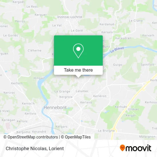 Christophe Nicolas map