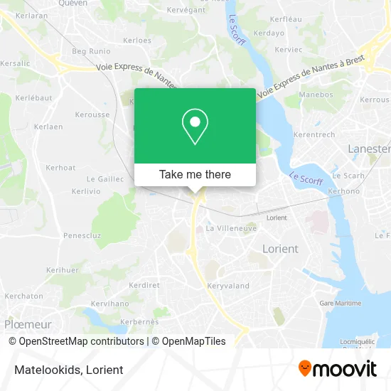 Matelookids map