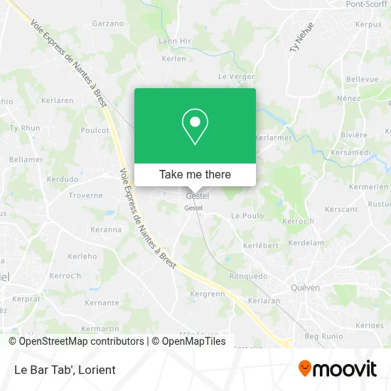 Le Bar Tab' map