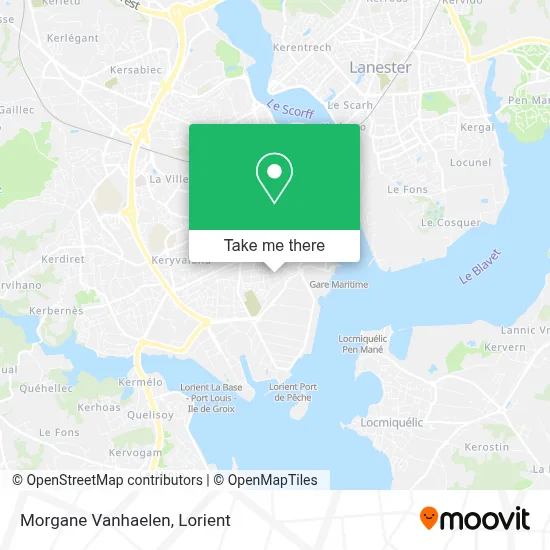 Morgane Vanhaelen map