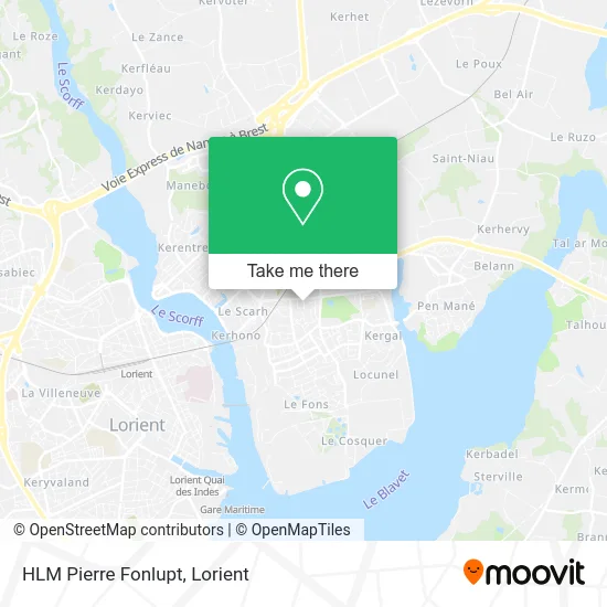 HLM Pierre Fonlupt map