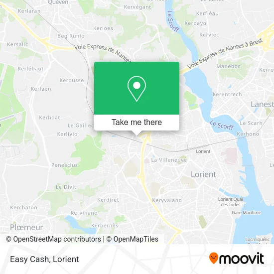 Easy Cash map