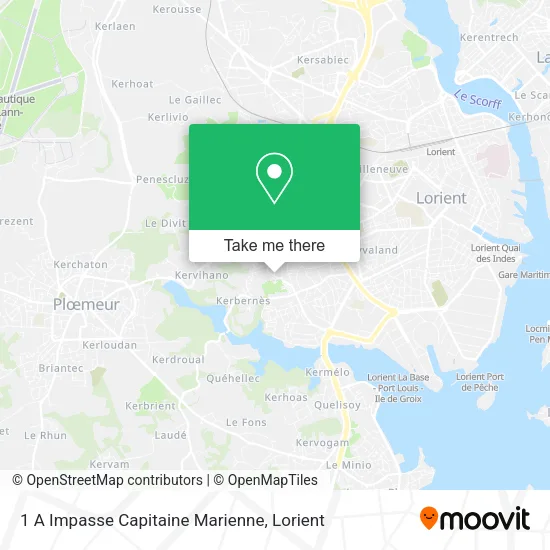 1 A Impasse Capitaine Marienne map