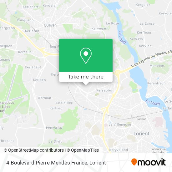 4 Boulevard Pierre Mendès France map