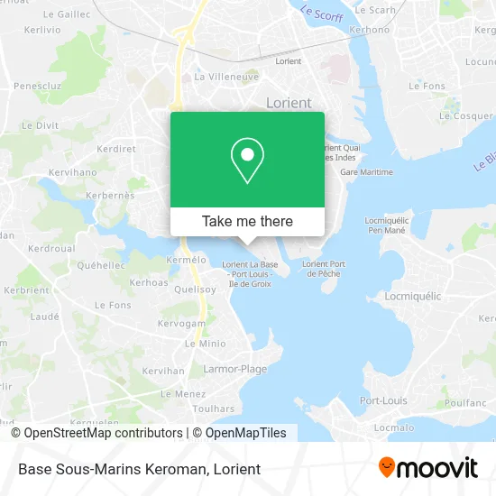 Base Sous-Marins Keroman map
