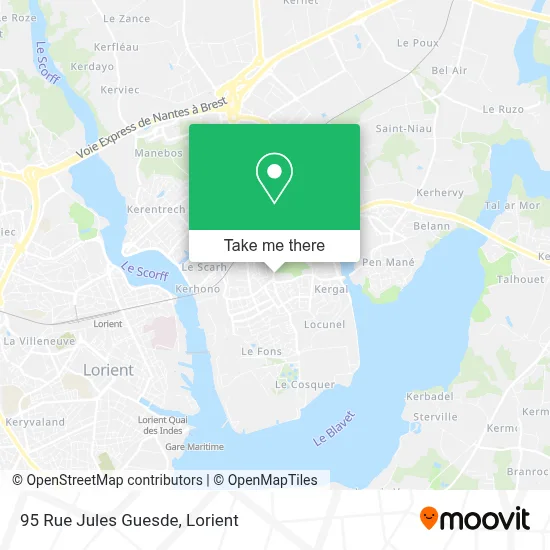 95 Rue Jules Guesde map